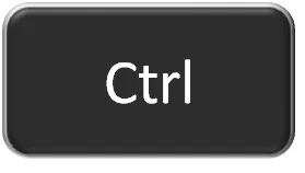 The Ctrl key on a Windows keyboard — used to trigger Readable Notes hover speech