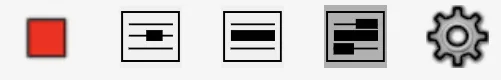 Readable Notes speech toolbar showing the Play button and Stop button for controlling text-to-speech