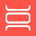 The Sensory Ruler app icon — a red horizontal frame with bracket ends.
